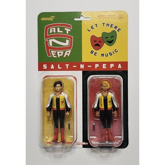 Super7 Salt-N-Pepa ReAction Figure 2-Pack - Picture 1 of 6